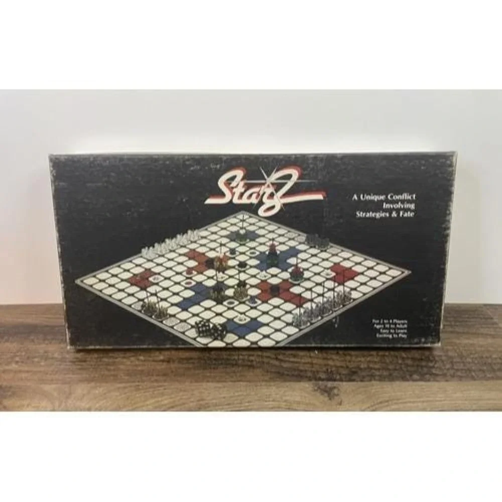 Vintage 1982 Arizona Games Starz A Unique Strategy Board Game Original 364/1000
